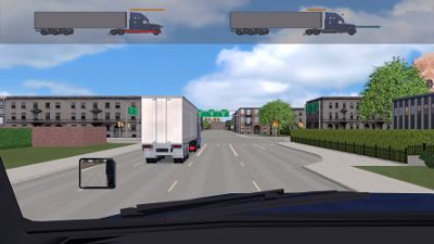 Virage Simuation VS600M truck driving simulator EcoDrive Challenge