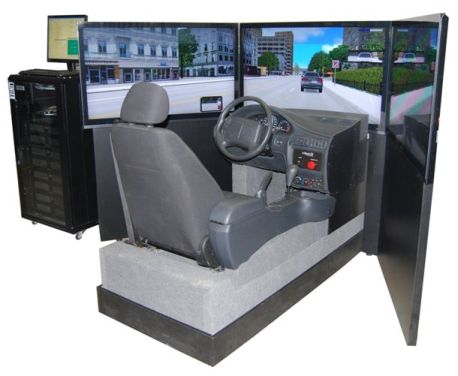 virage Simulation VS300M mobile car simulator for LG Don't Text and Drive