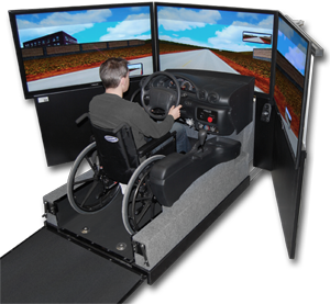 Virage Simulation VS500M-R Rehabilitation Car Driving Simulator
